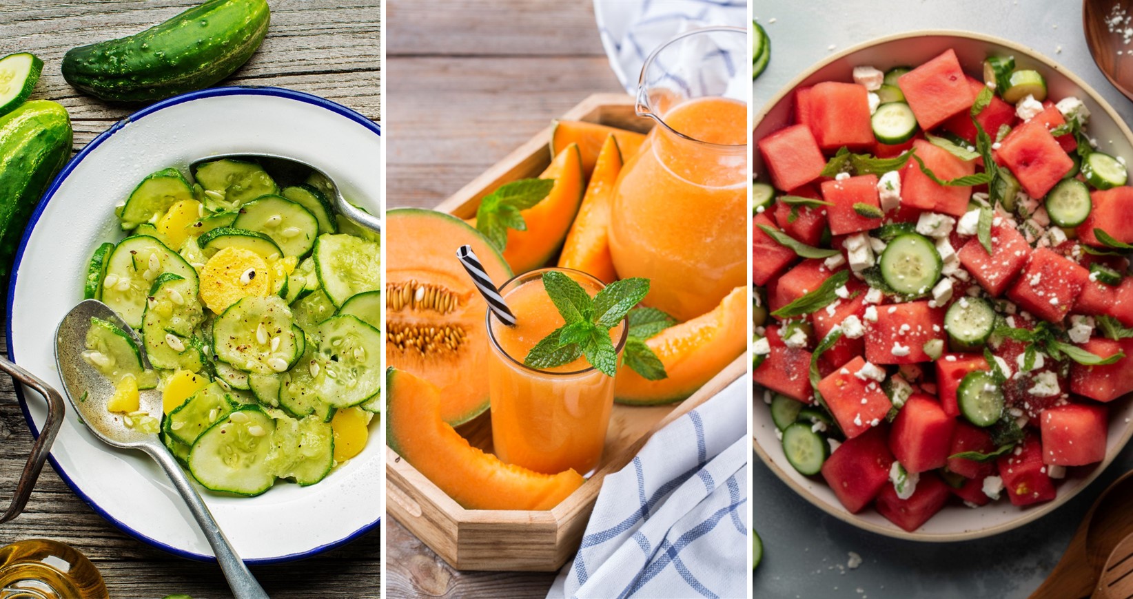 Top 10 des meilleurs fruits et légumes pour rester hydraté en été